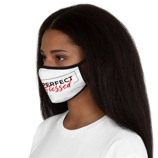 I'm Not Perfect, I'm BLESSED-  Fitted Polyester Face Mask