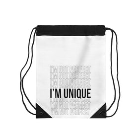 I am Unique-Drawstring Bag