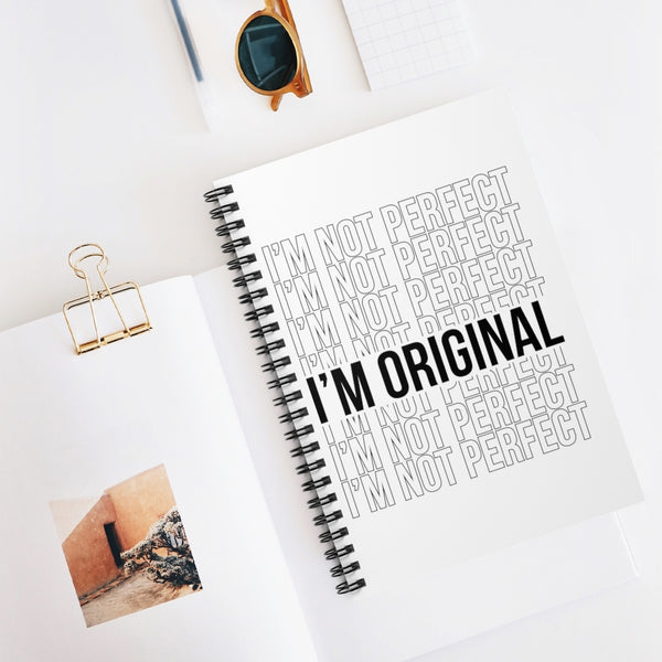 I'm Original-Spiral Notebook - Ruled Line