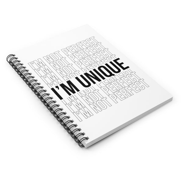 I'm Unique-Spiral Notebook - Ruled Line