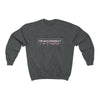 I'm Fearless-White with Pink Signature-ADULT-Unisex Sweatshirt