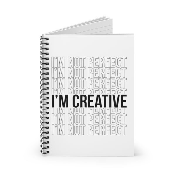 I'm Creative-Spiral Notebook - Ruled Line